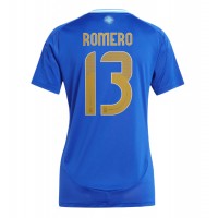 Fotballdrakt Dame Argentina Cristian Romero #13 Bortedrakt Copa America 2024 Kortermet